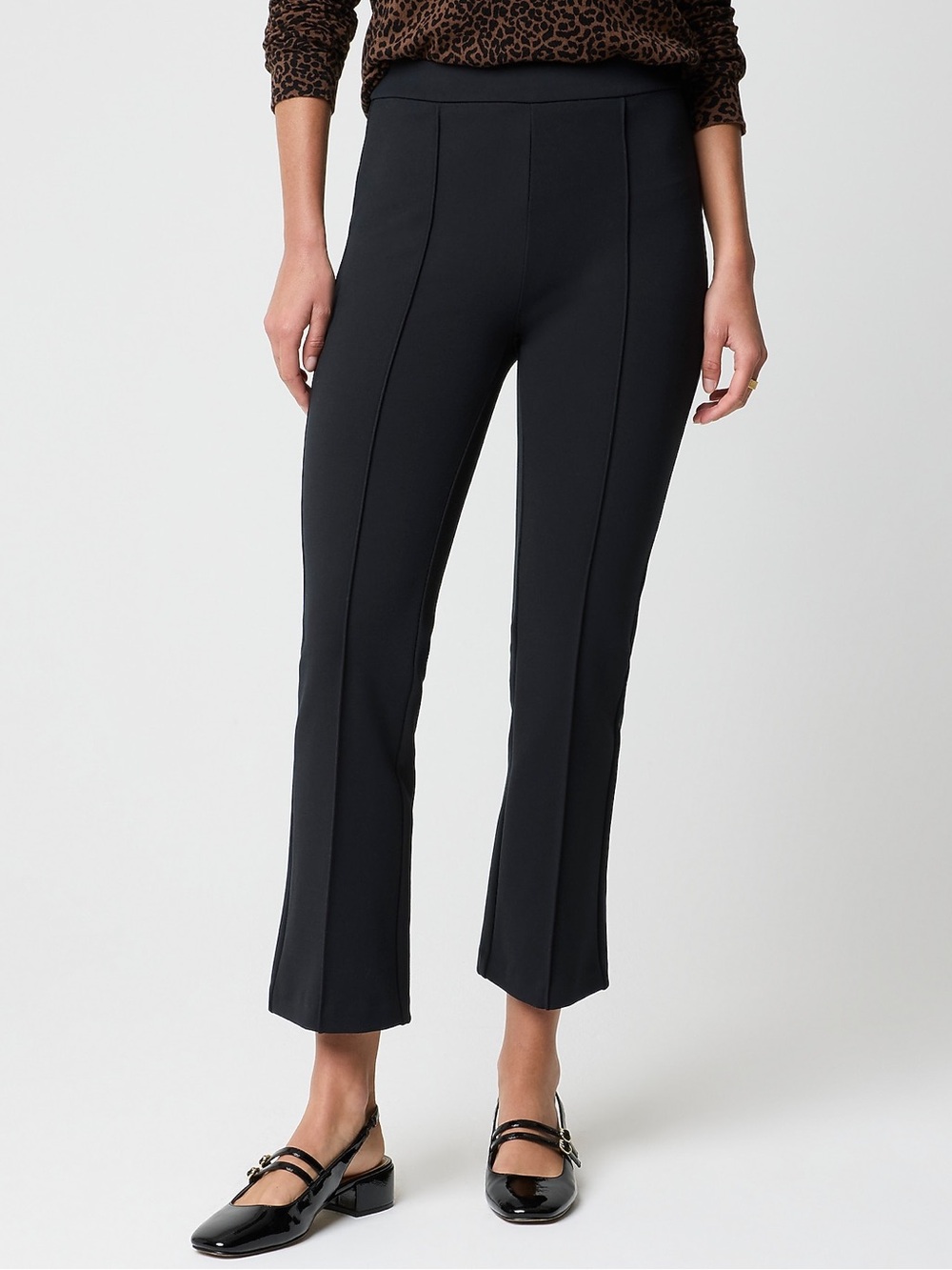 J. Crew Kick Flare Ponte Knit Pants